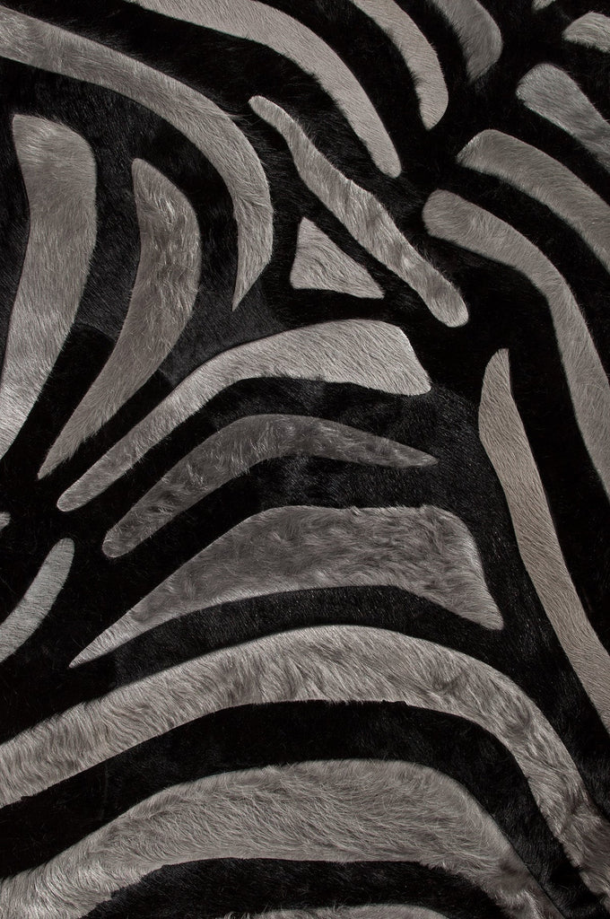 Zebra / Hide Rug / 030624-2