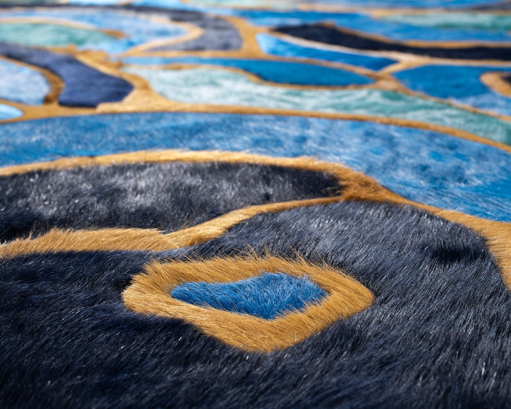 Bloom / Hide Rug / 01025