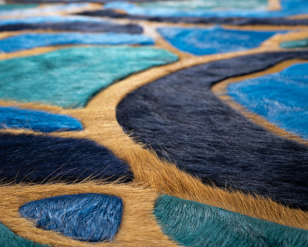 Bloom / Hide Rug / 01025