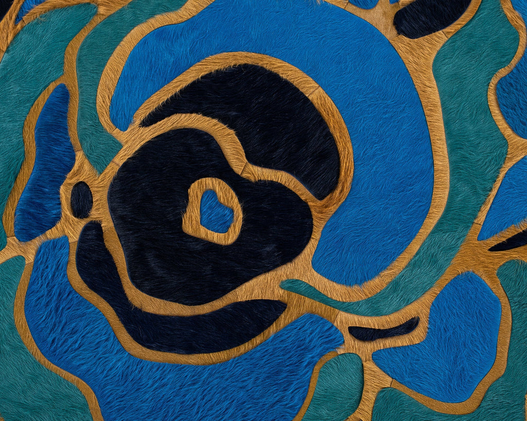 Bloom / Hide Rug / 01025