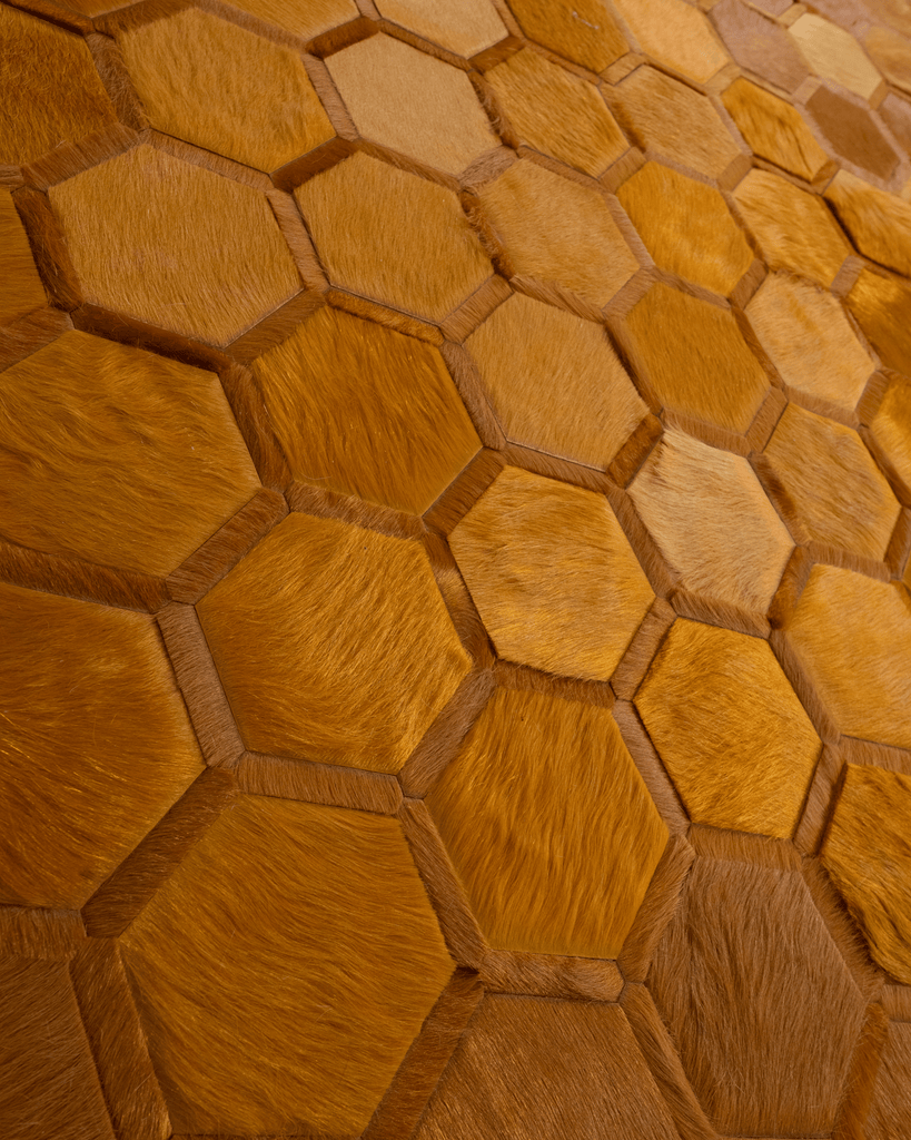 Honeycomb / Hide Rug / 01441
