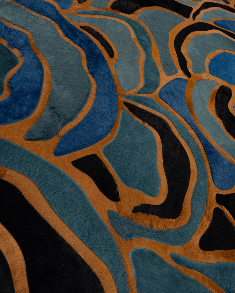 Bloom / Hide Rug / 01443