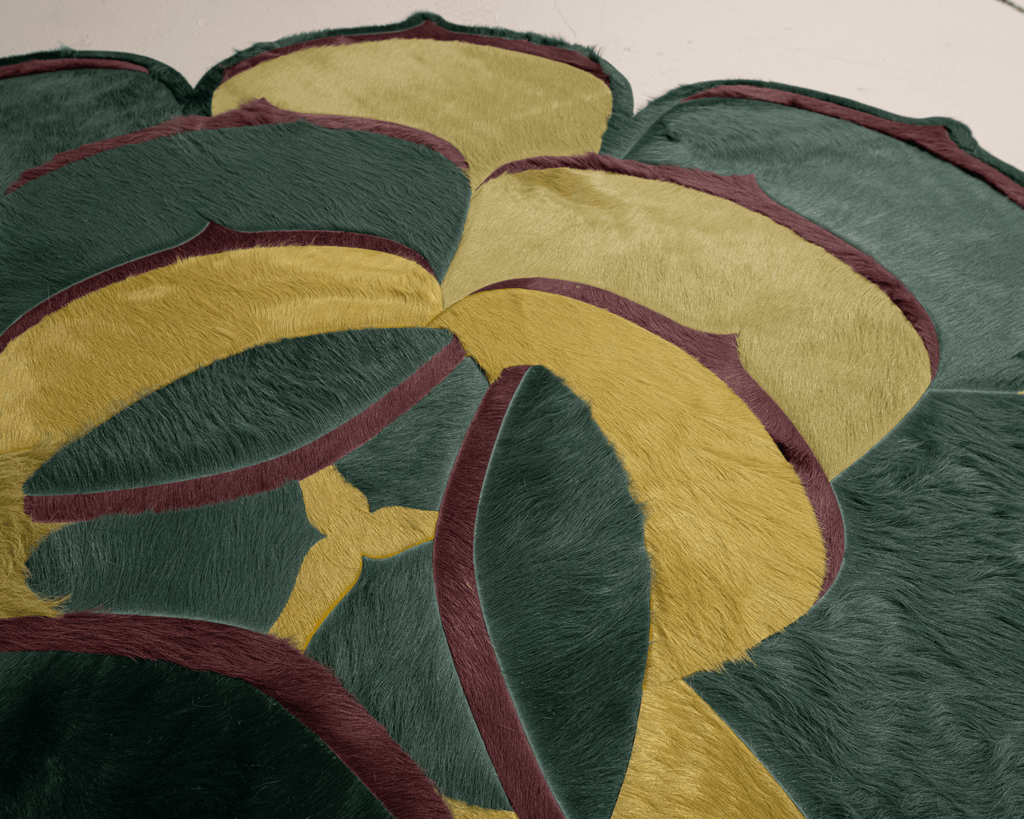 Succulent 3 / Hide Rug / 01440