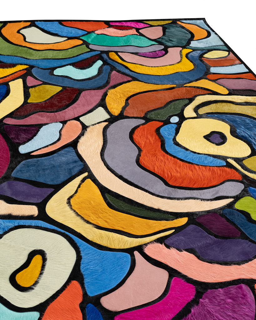 Bloom / Hide Rug / 00606