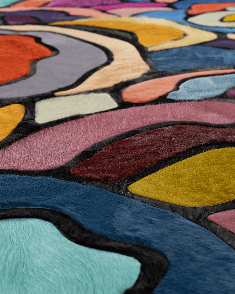 Bloom / Hide Rug / 00606