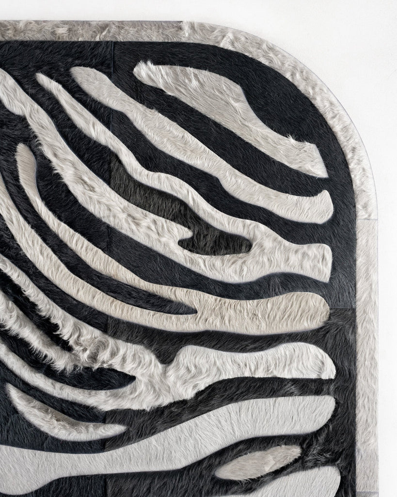 Custom Zebra / Hide Rug / 18004