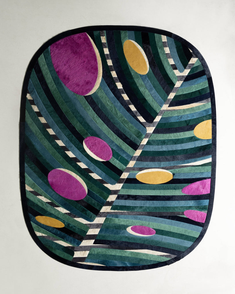 Flora / Hide Rug / 00630