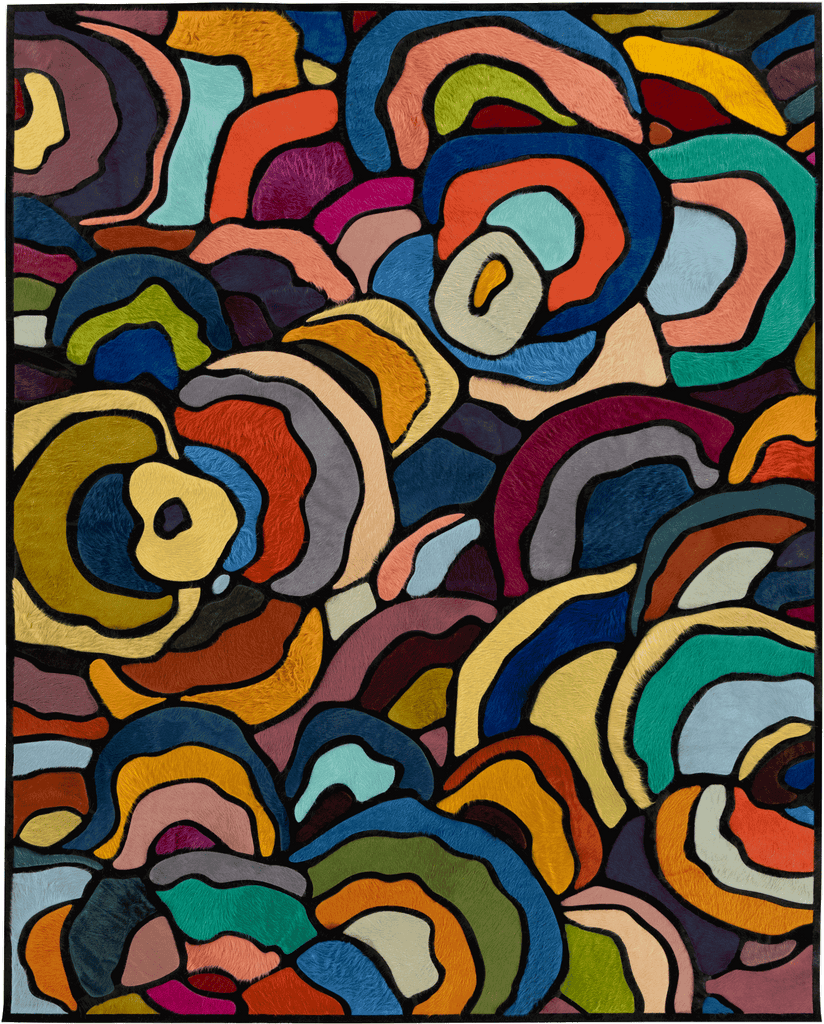 Bloom / Hide Rug / 00606