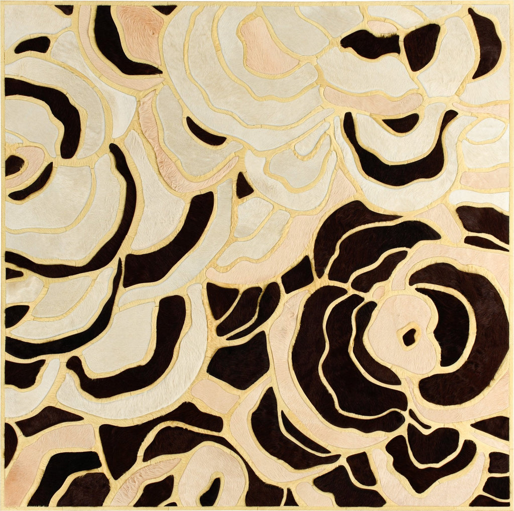 Bloom / Hide Rug / 12932