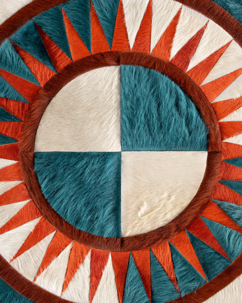 Compass / Hide Rug / 19204