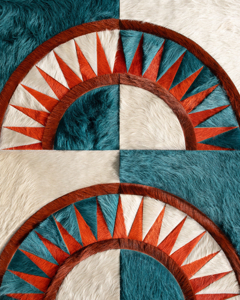 Compass / Hide Rug / 19204