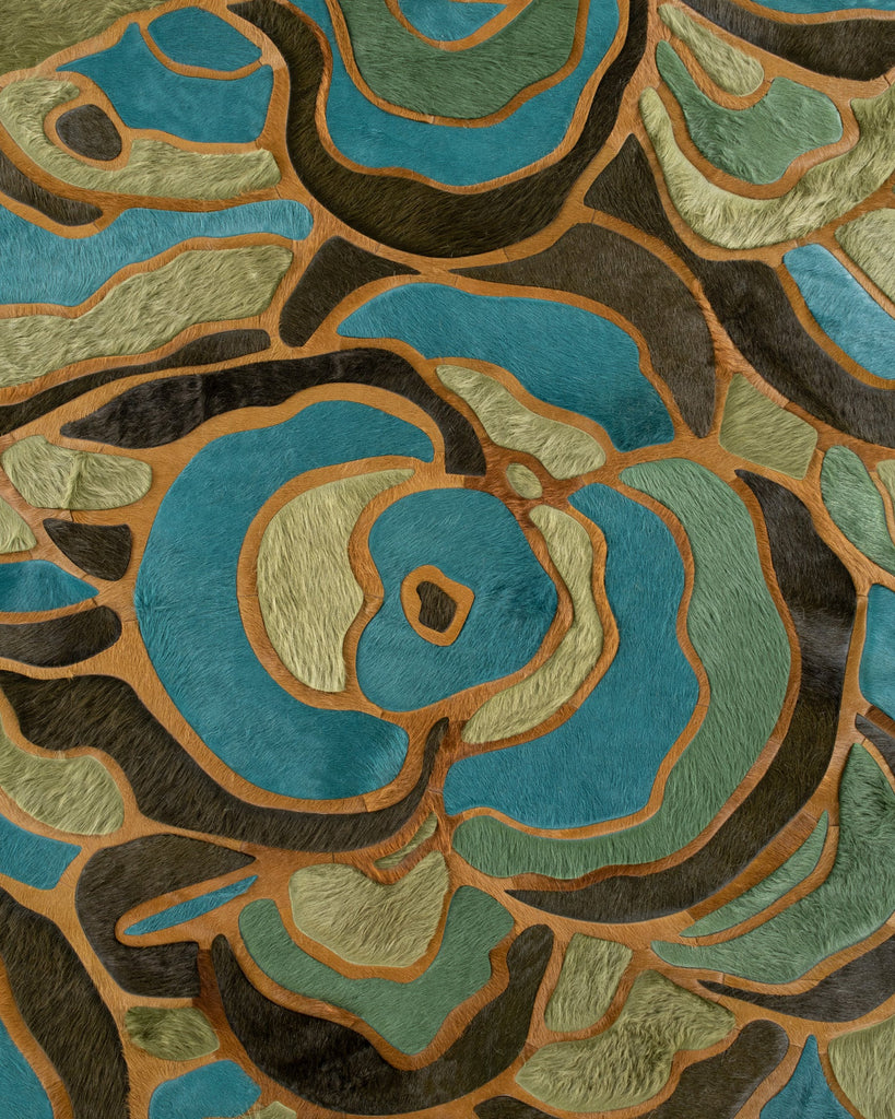 Bloom / Hide Rug / 19888