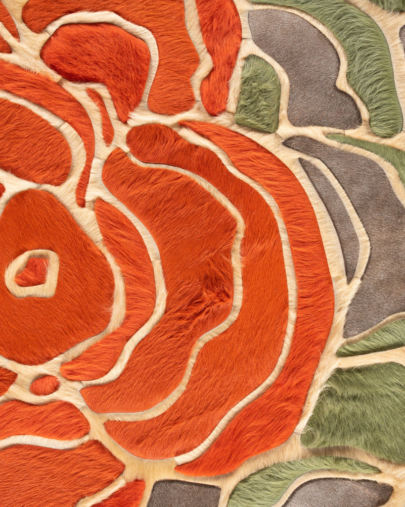 Bloom / Hide Rug / 18008