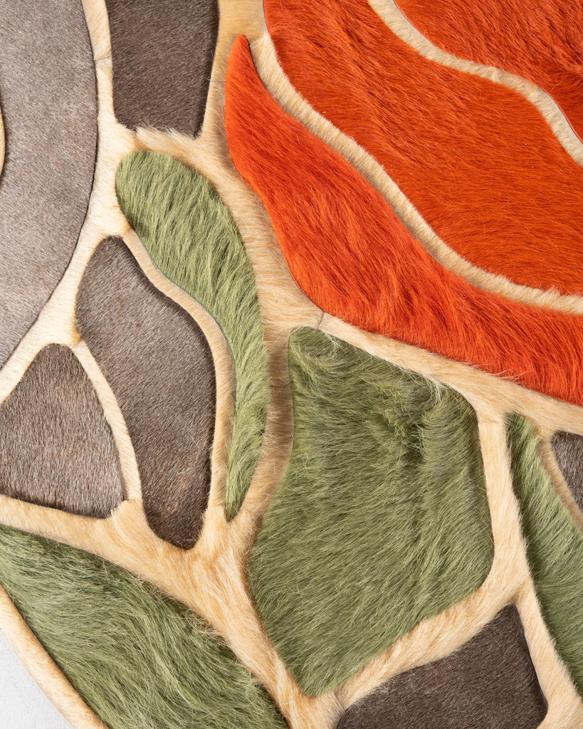 Bloom / Hide Rug / 18008