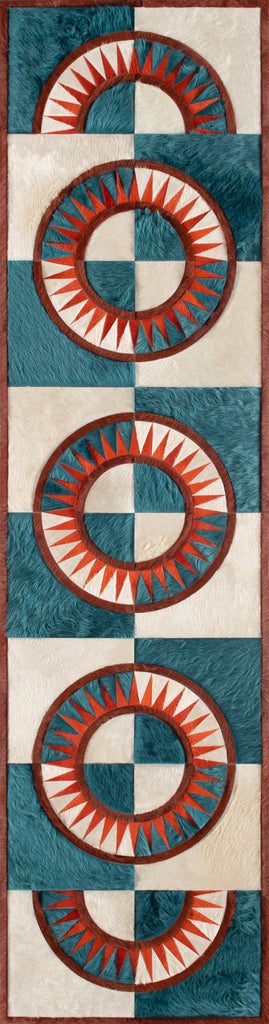 Compass / Hide Rug / 19204