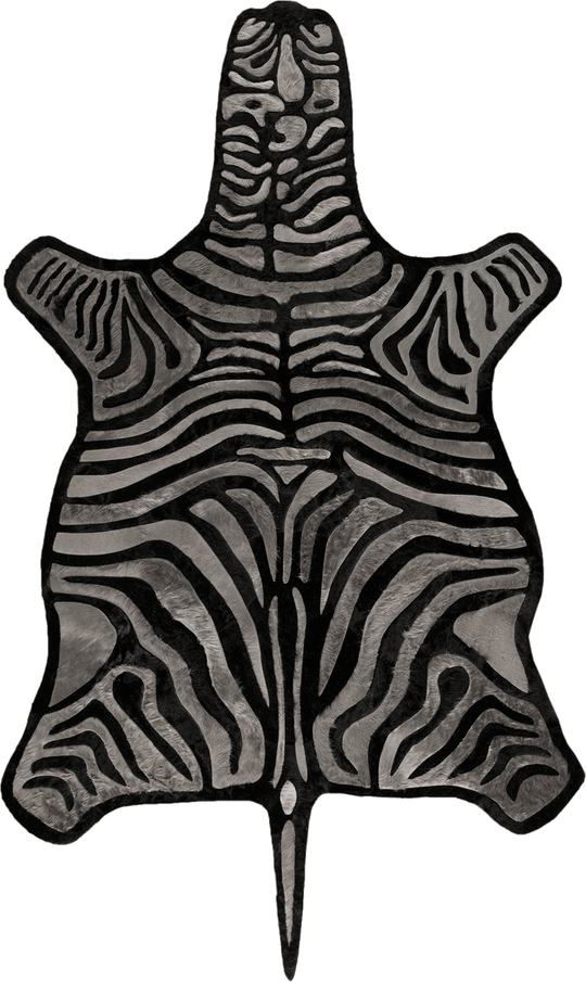 Zebra / Hide Rug / 030624-2
