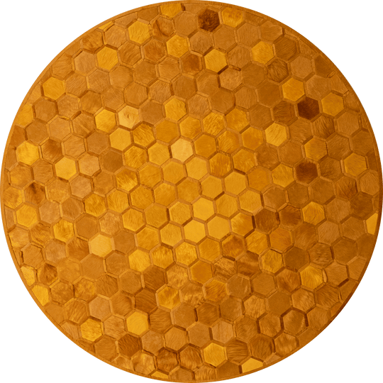 Honeycomb / Hide Rug / 01441