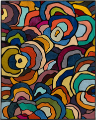 Bloom / Hide Rug / 00606