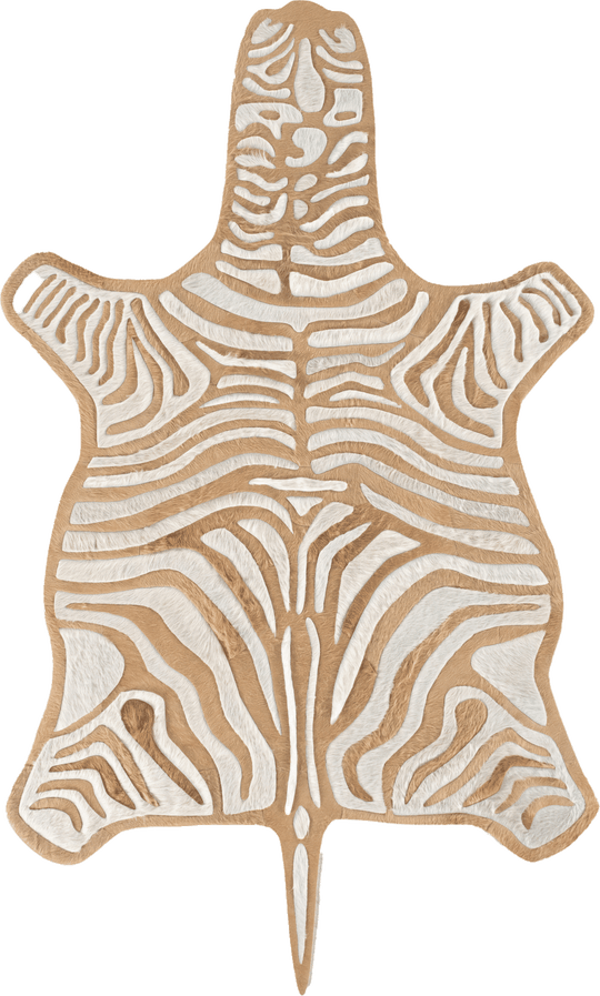 Zebra / Hide Rug / 19537