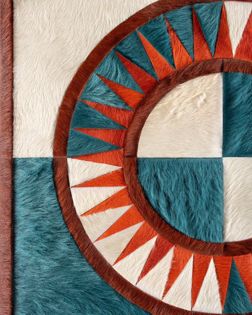Compass / Hide Rug / 19204