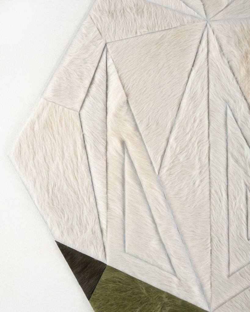 Custom Rottet / Hide Rug / 19866