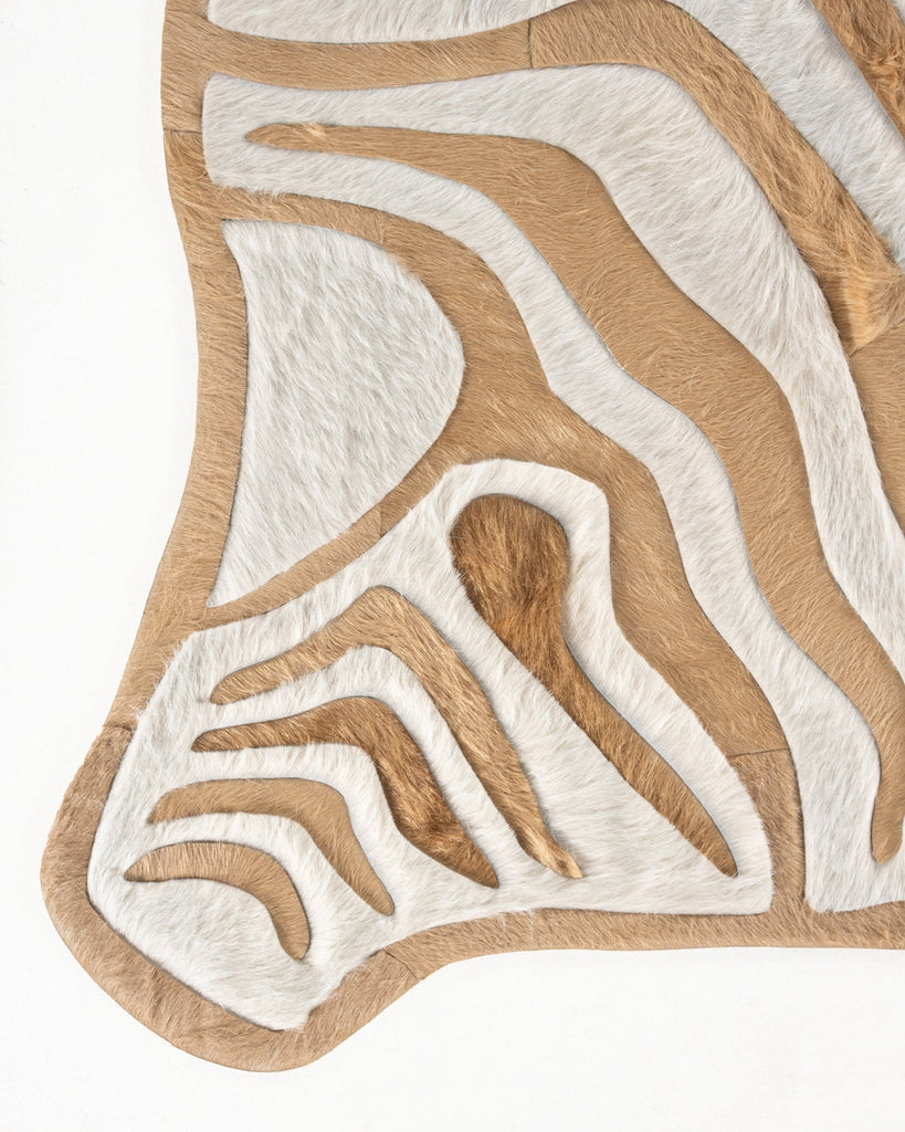 Zebra / Hide Rug / 19537