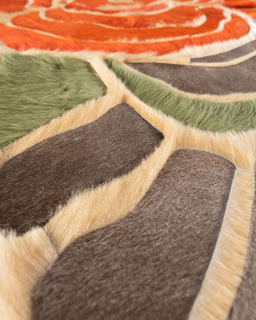 Bloom / Hide Rug / 18008