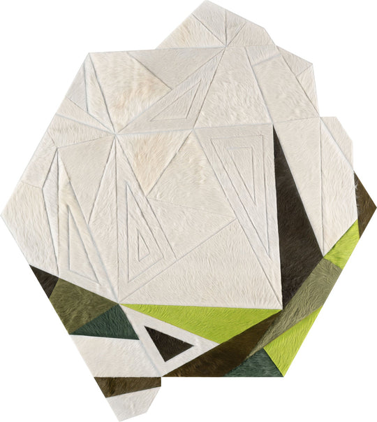 Custom Rottet / Hide Rug / 19866
