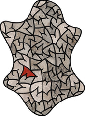 This Means Mar / Hide Rug / 04588