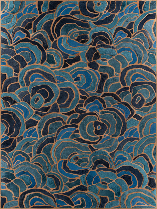 Bloom / Hide Rug / 22526